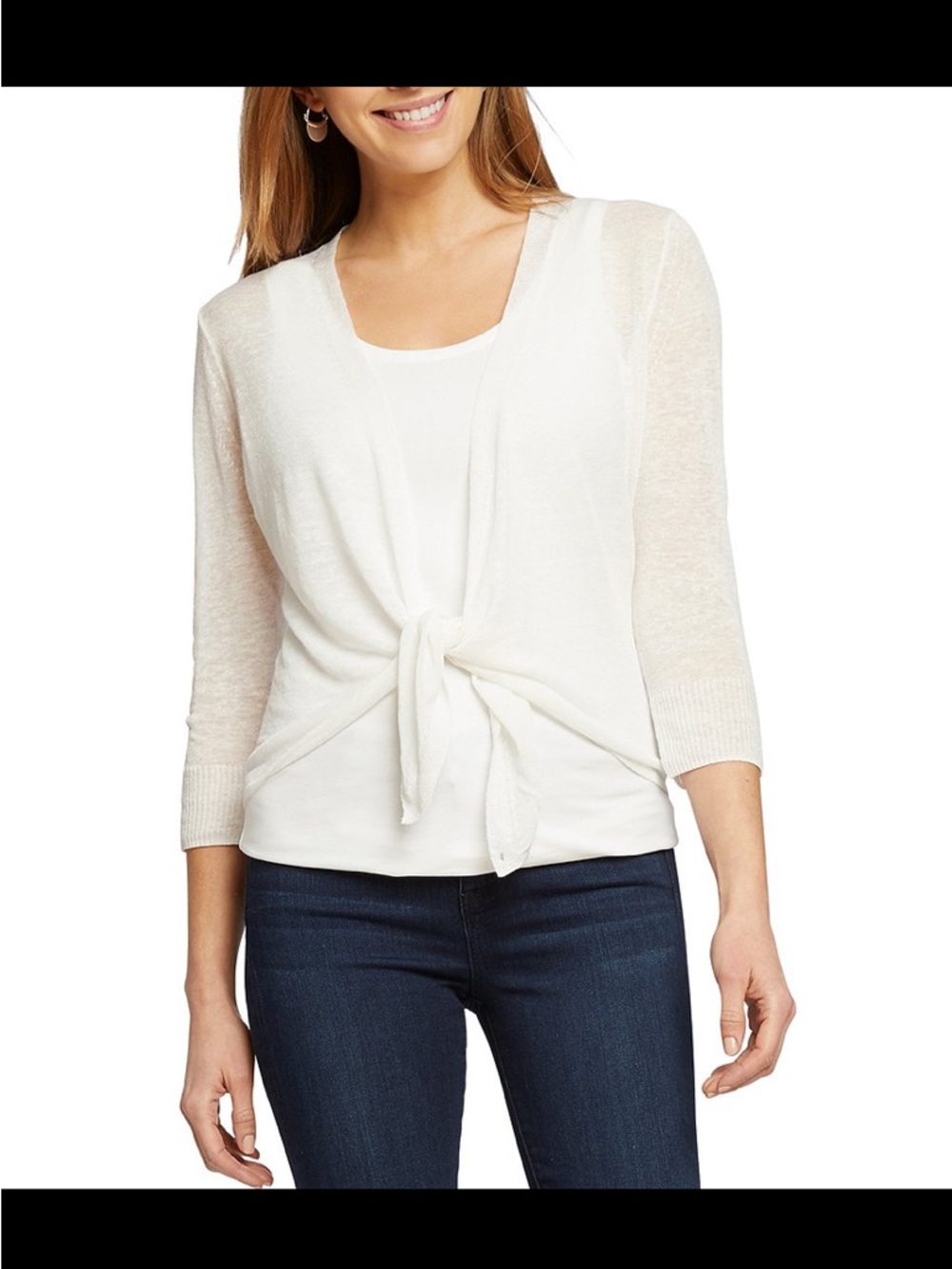 Linen Blend Cardigan